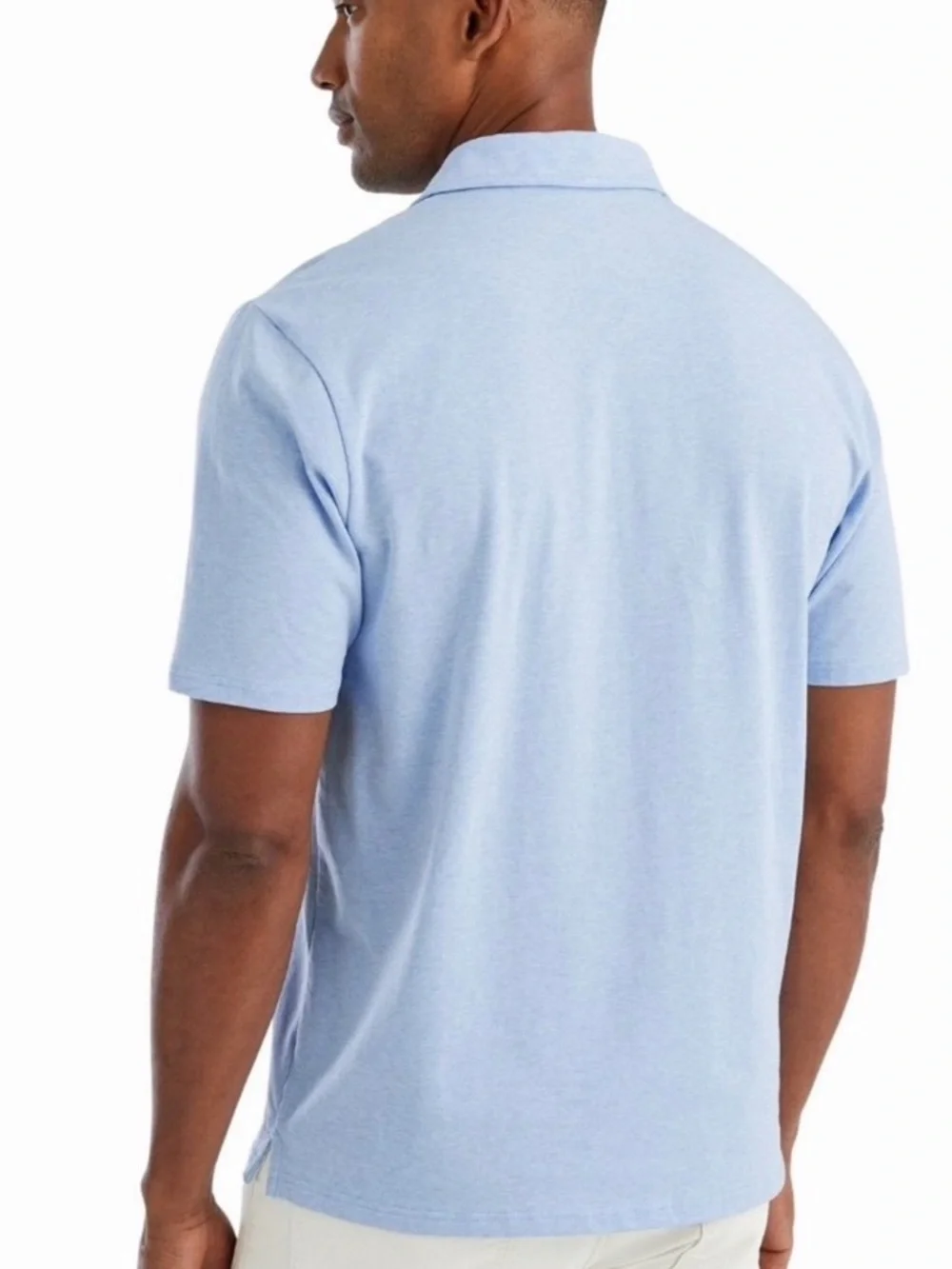 Johnnie-O Hangin Out Men's Cove Heathered Original Polo - Picture 4 of 14